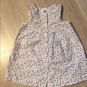 Old navy patriotic stars dress 18-24m